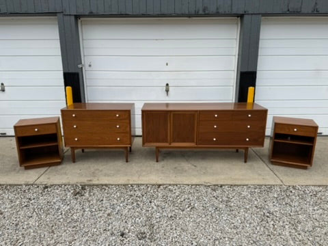 Drexel Kipp Stewart Collection – Three-Drawer Low Dresser (36” x 20” x 32”)
