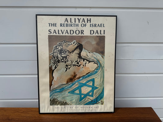 Salvador DalΓ β Aliyah: The Rebirth of Israel (1968 Print, Black Frame) β 29" x 23" π¨