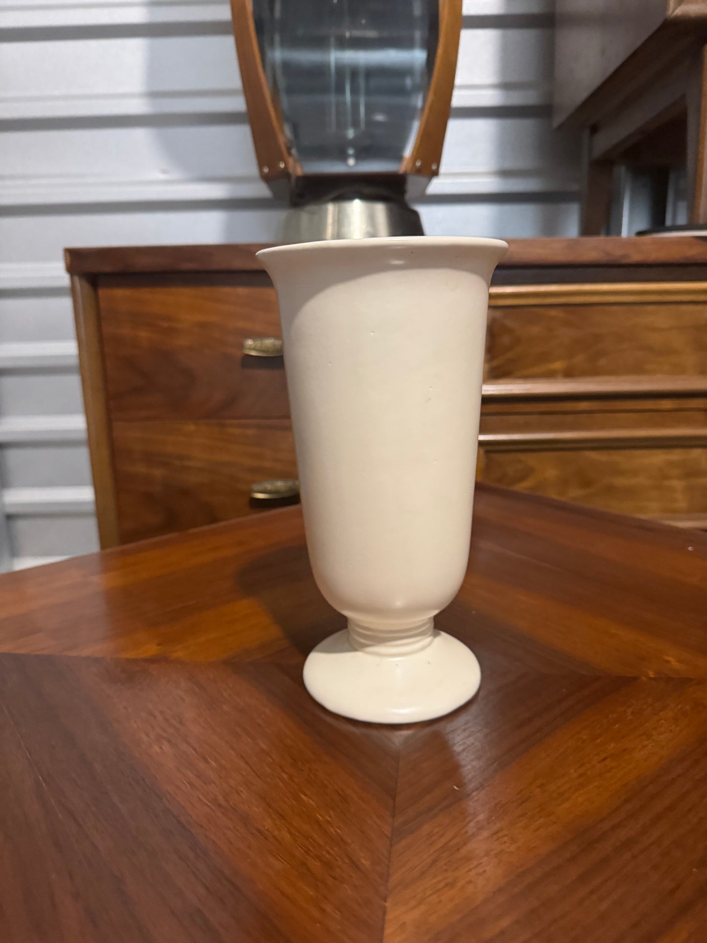 Haeger USA White Ceramic Vase