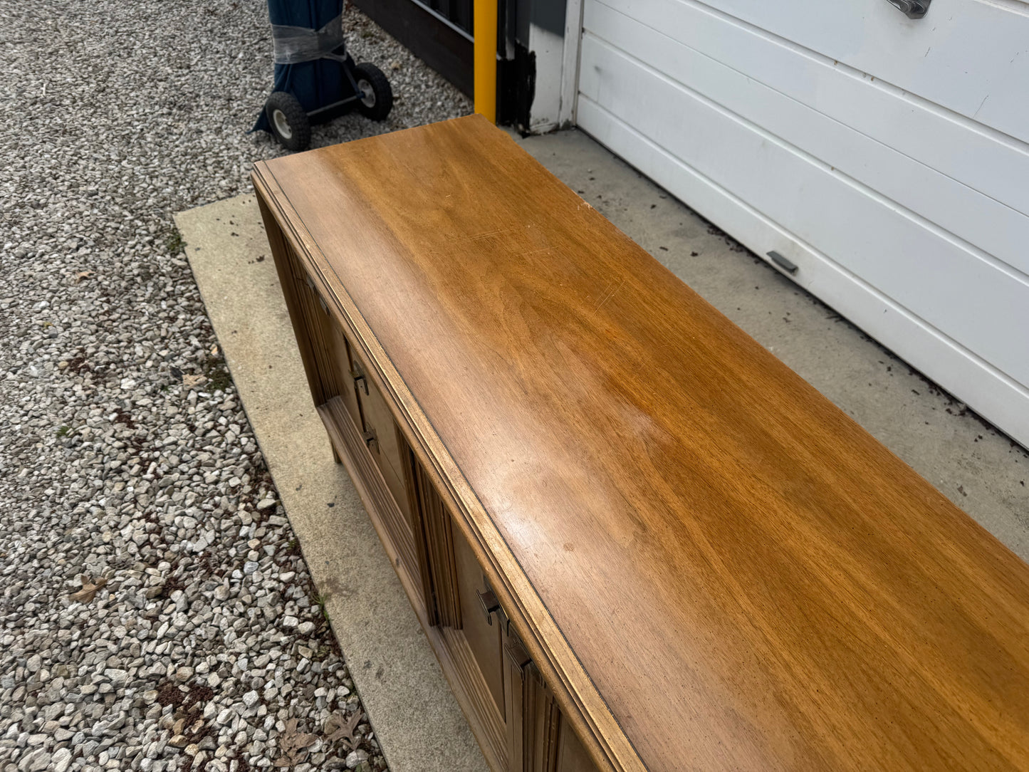 Midcentury Nine-Drawer Dresser
