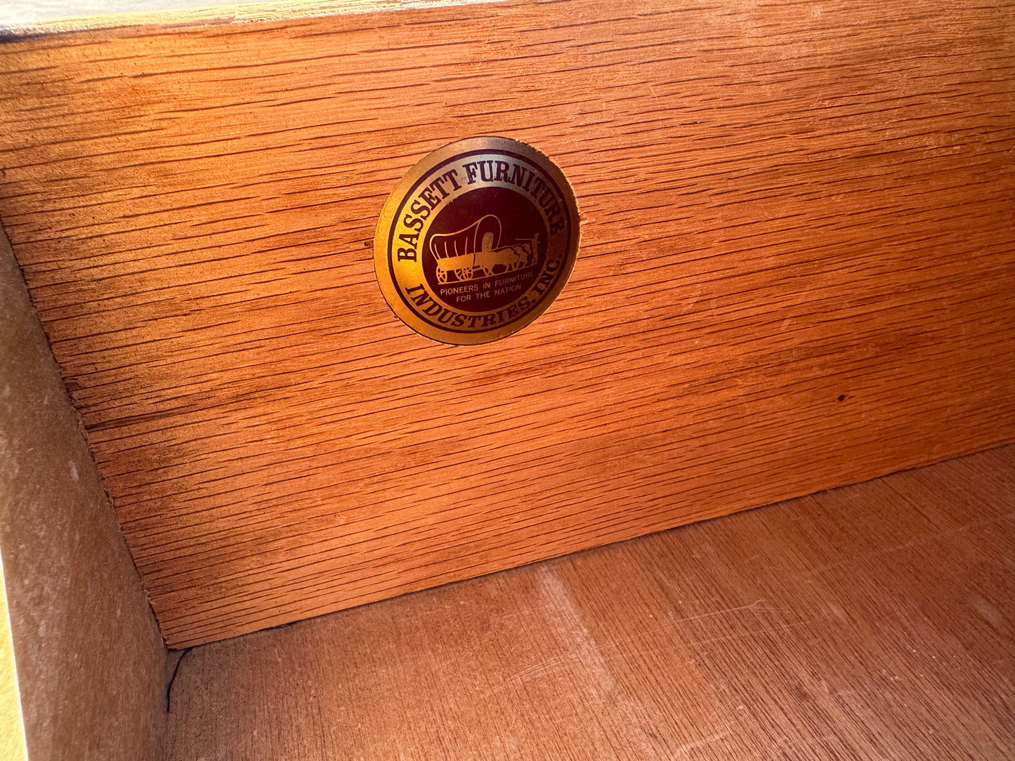 Bassett “Plymouth” Nine-Drawer Dresser – Newly Refinished Midcentury Classic