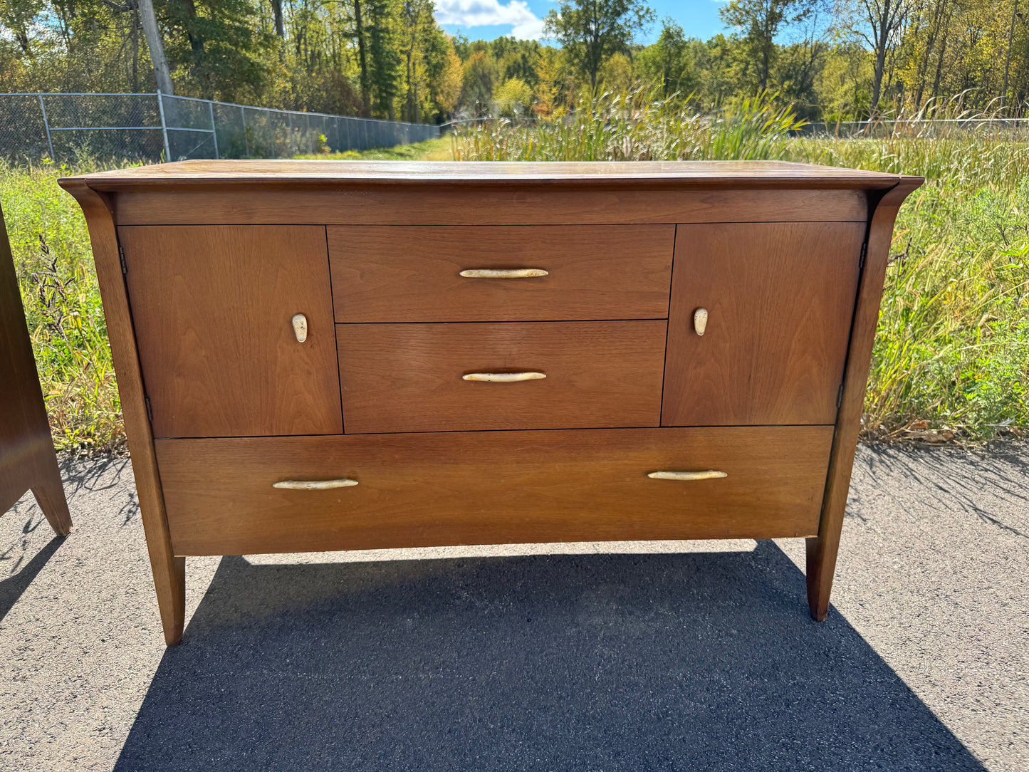 Drexel Profile Buffet – Two Doors with Three Drawers
