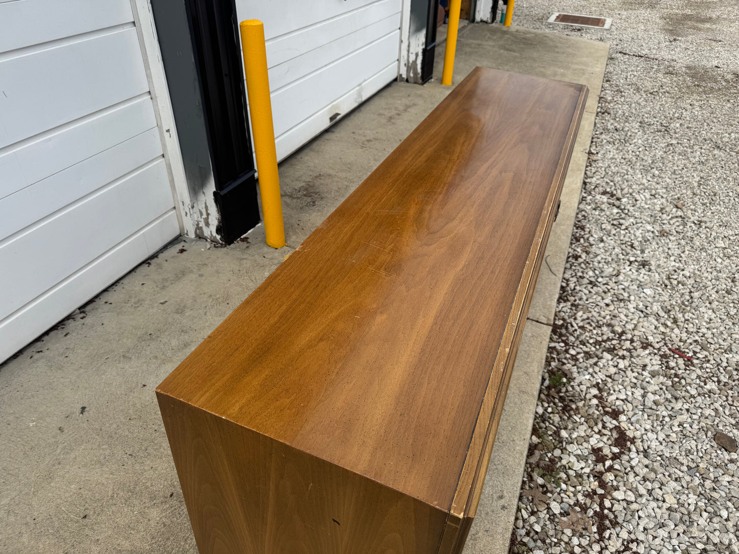 Midcentury Nine-Drawer Dresser