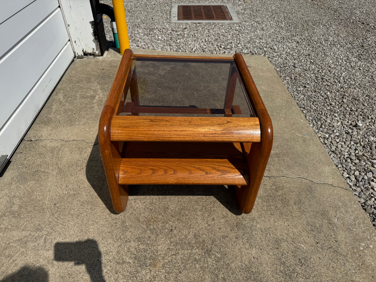 Lou Hodges Style End Table – Sculptural Midcentury Design ✨