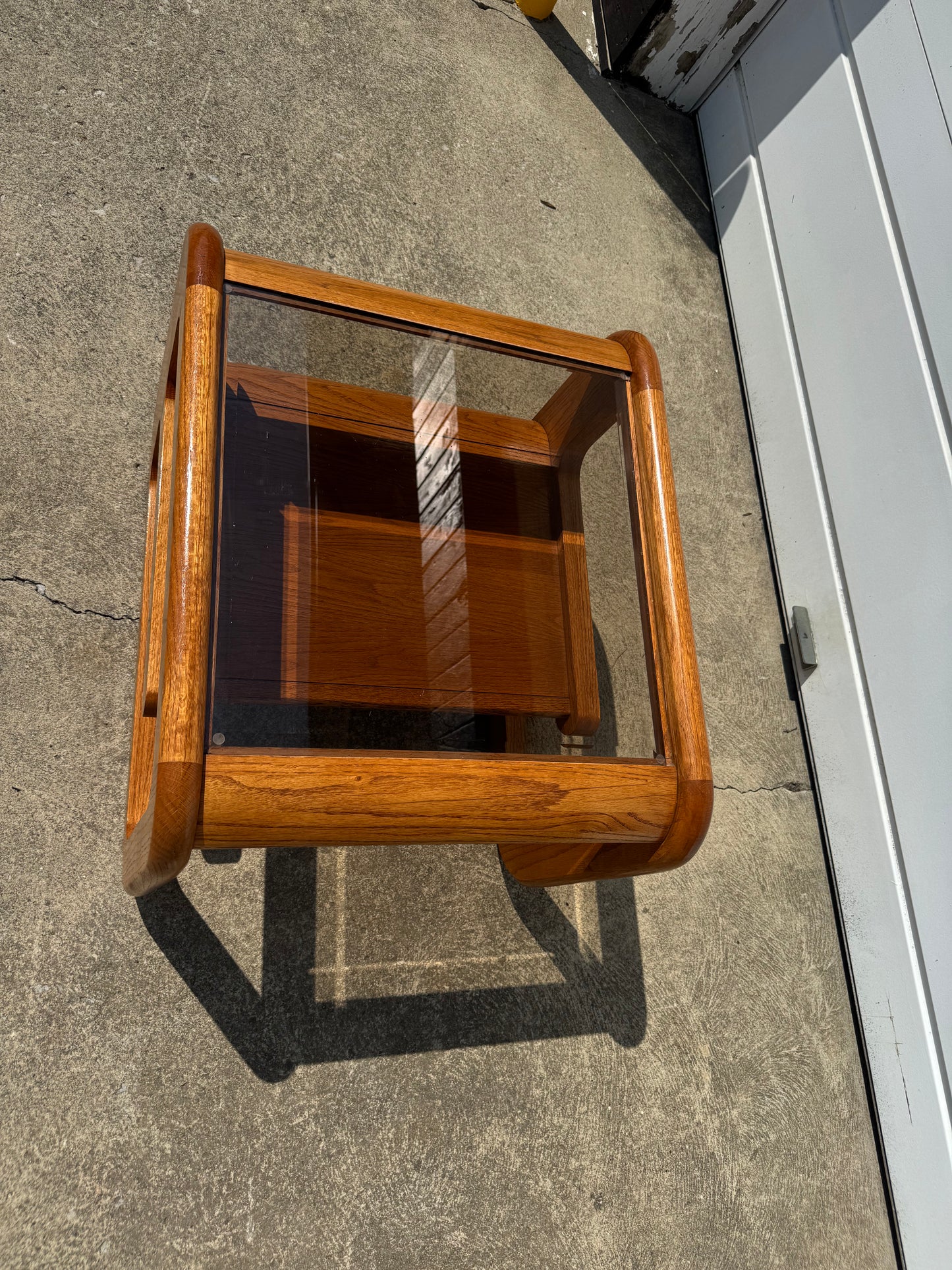 Lou Hodges Style End Table – Sculptural Midcentury Design ✨
