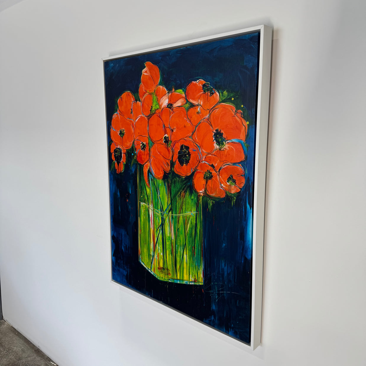 Kelly O'Neal — Still Life with Flowers II | Framed Fine Art Print