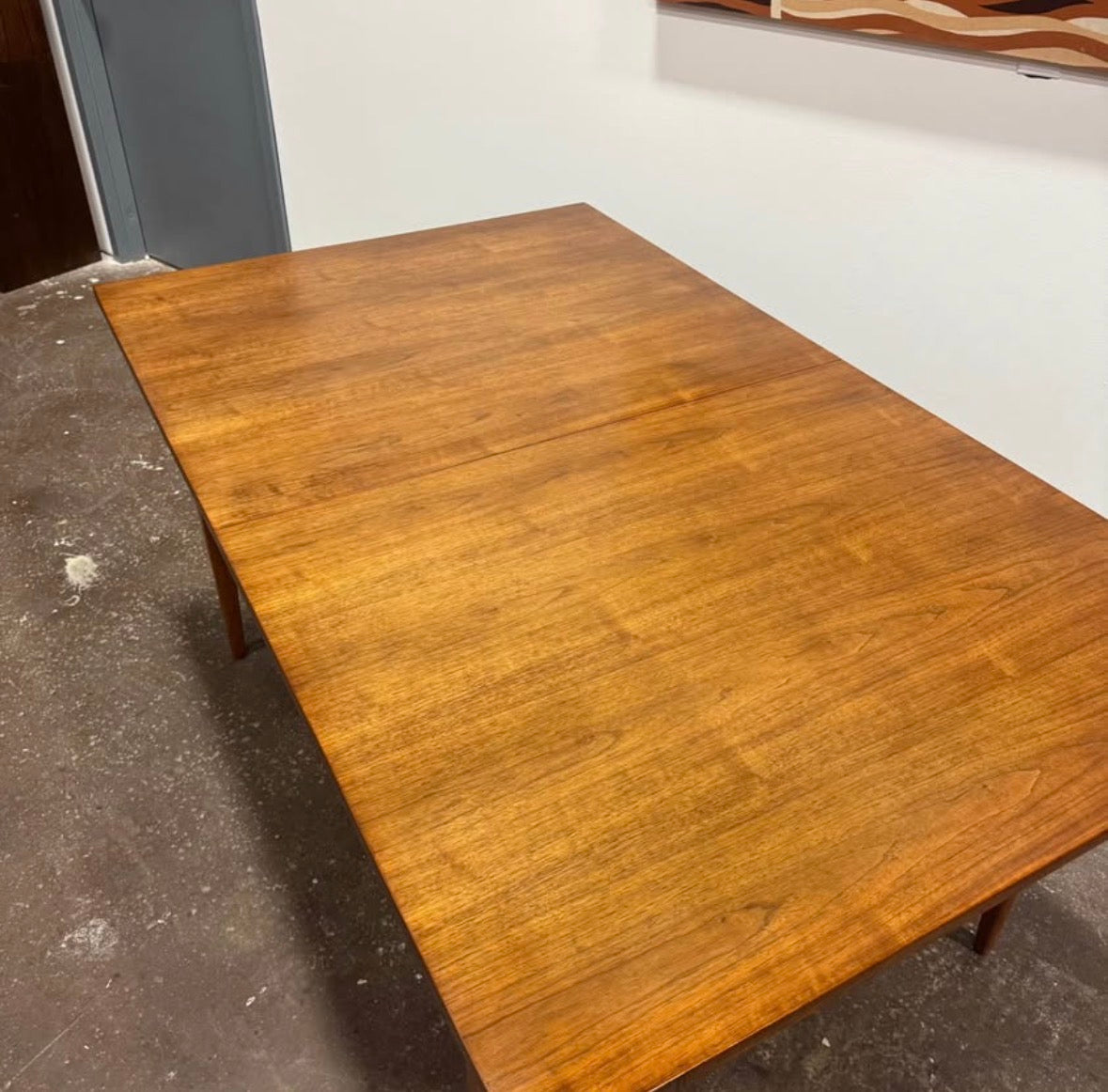 Midcentury Walnut Dining Table — Professionally Restored
