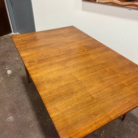 Midcentury Walnut Dining Table — Professionally Restored