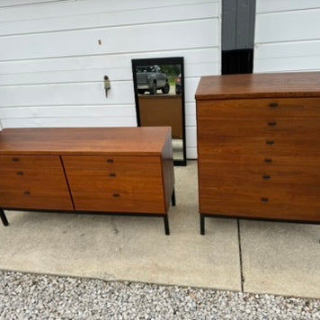 Jack Cartwright Founders 1960 Edition Dresser Set – Lowboy & Chest of Drawers