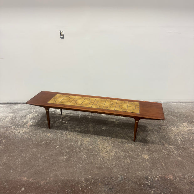 Lane Cosmopolitan Ceramic Tile Inlay Coffee Table