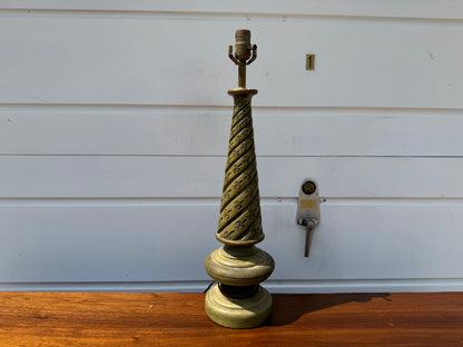 Saint Symbol – Green Table Lamp ✨