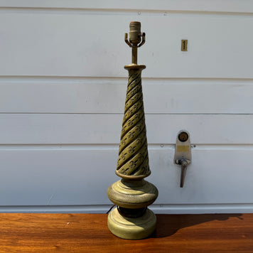 Saint Symbol – Green Table Lamp ✨