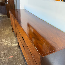United Furniture Corporation Walnut Triple Dresser