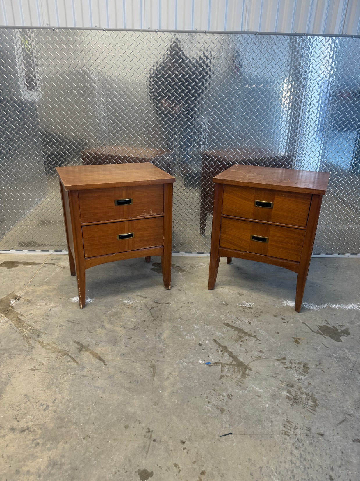 Mid-Century Nightstands – Matching Pair