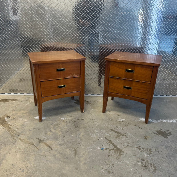 Mid-Century Nightstands – Matching Pair