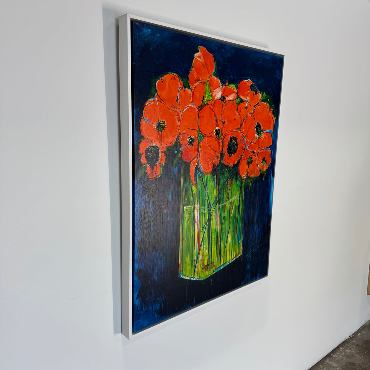 Kelly O'Neal — Still Life with Flowers II | Framed Fine Art Print