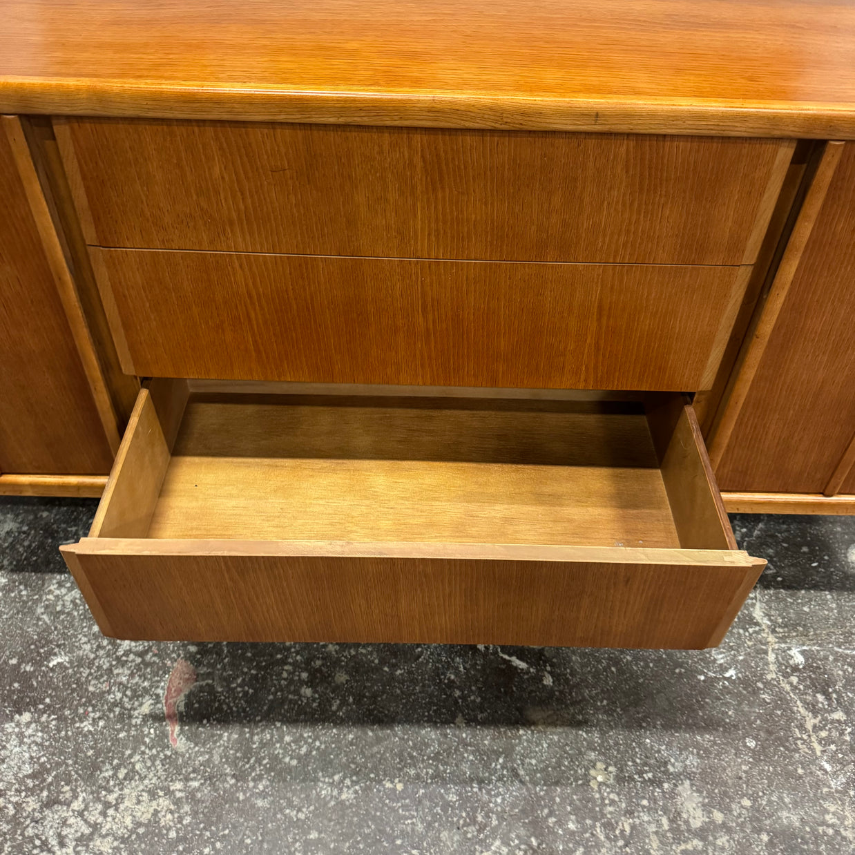 Restored Walnut Credenza