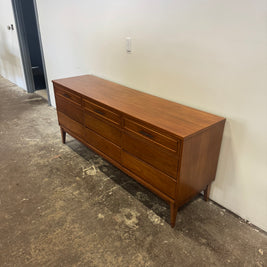 Dixie Nine Drawer Midcentury Dresser