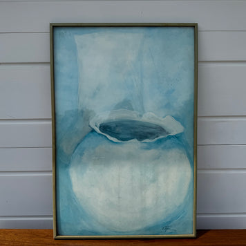 Blue Vase Print – 1986 (Framed Artwork) – 37