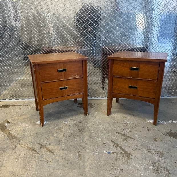 Mid-Century Nightstands – Matching Pair