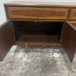 American of Martinsville Walnut Credenza