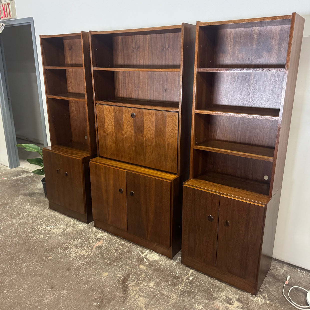 Van Pelt Danish Teak Wall Unit