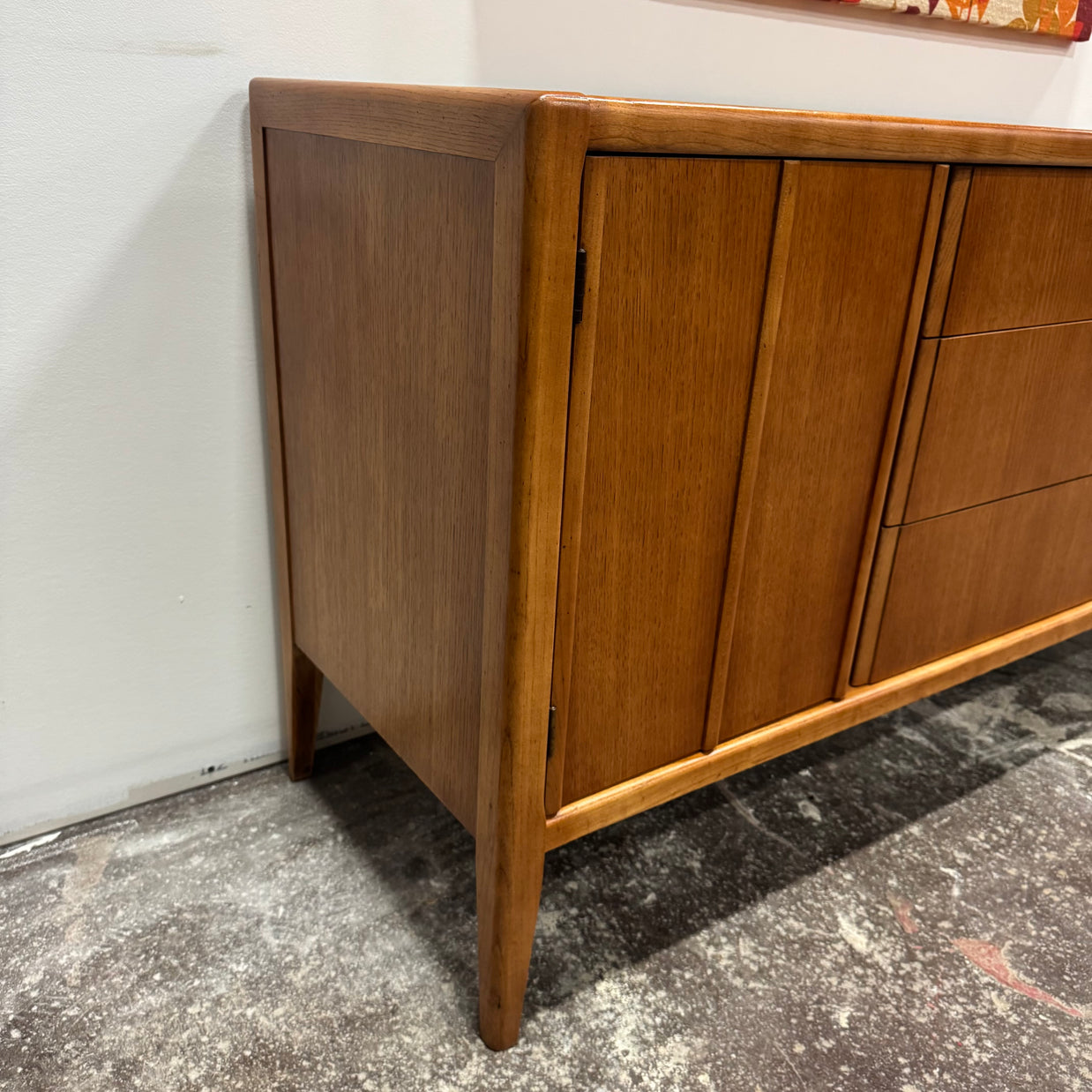 Restored Walnut Credenza