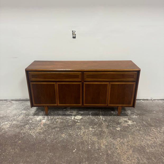 American of Martinsville Walnut Credenza