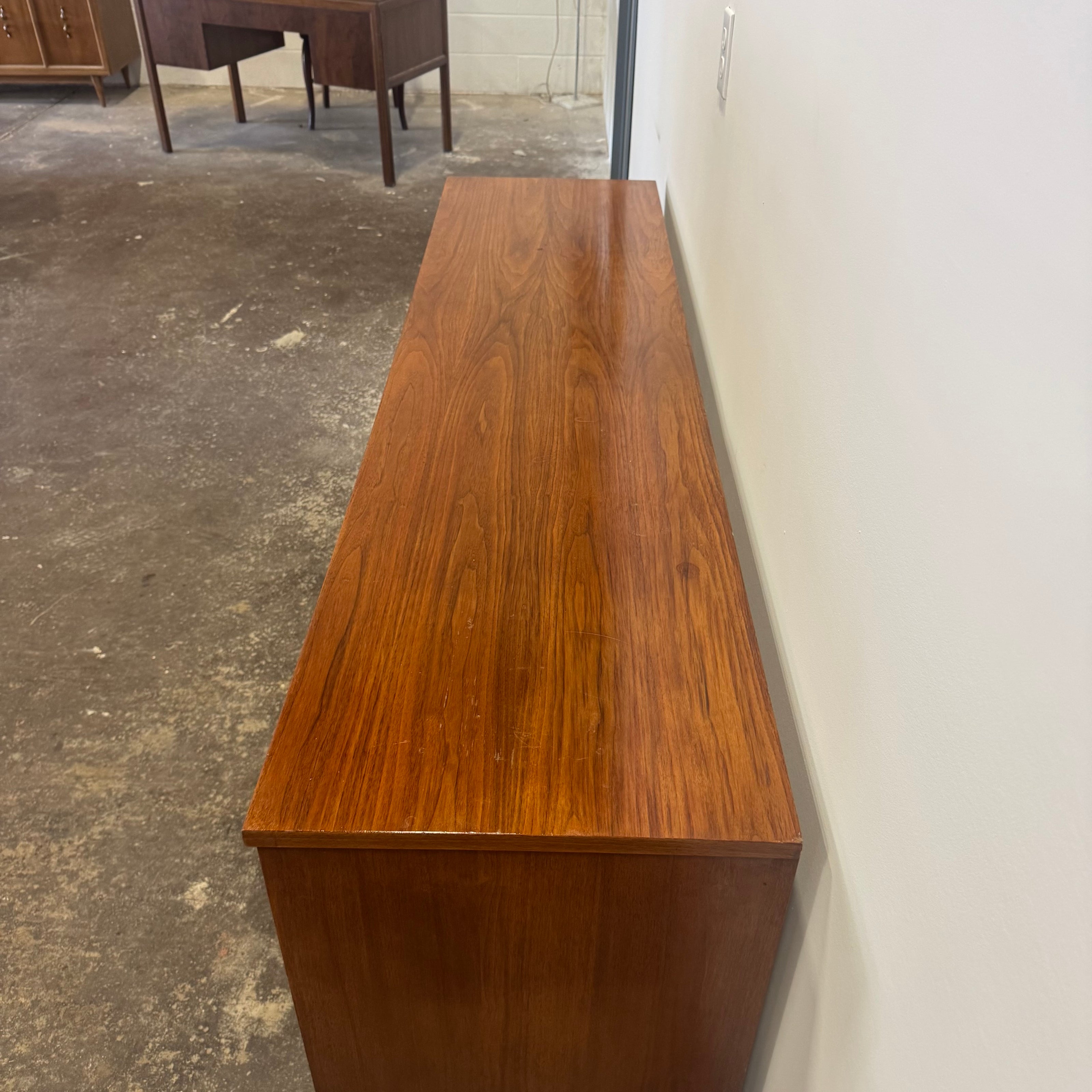 Dixie Nine Drawer Midcentury Dresser