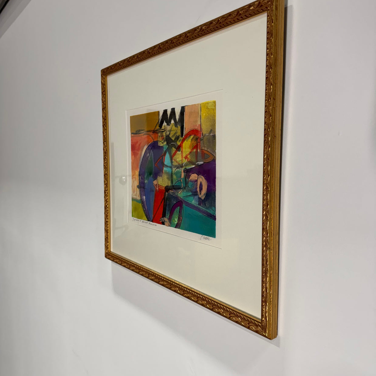 Janet O'Neal — Symbols of Ancient Memory | Framed Abstract Print