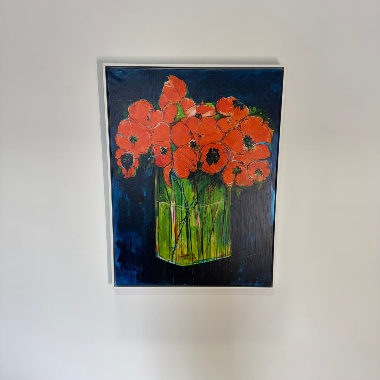 Kelly O'Neal — Still Life with Flowers II | Framed Fine Art Print