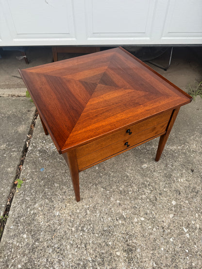 American of Martinsville – Single End Table with Drawer (Newly Refinished)