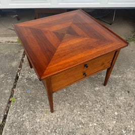American of Martinsville – Single End Table with Drawer (Newly Refinished)