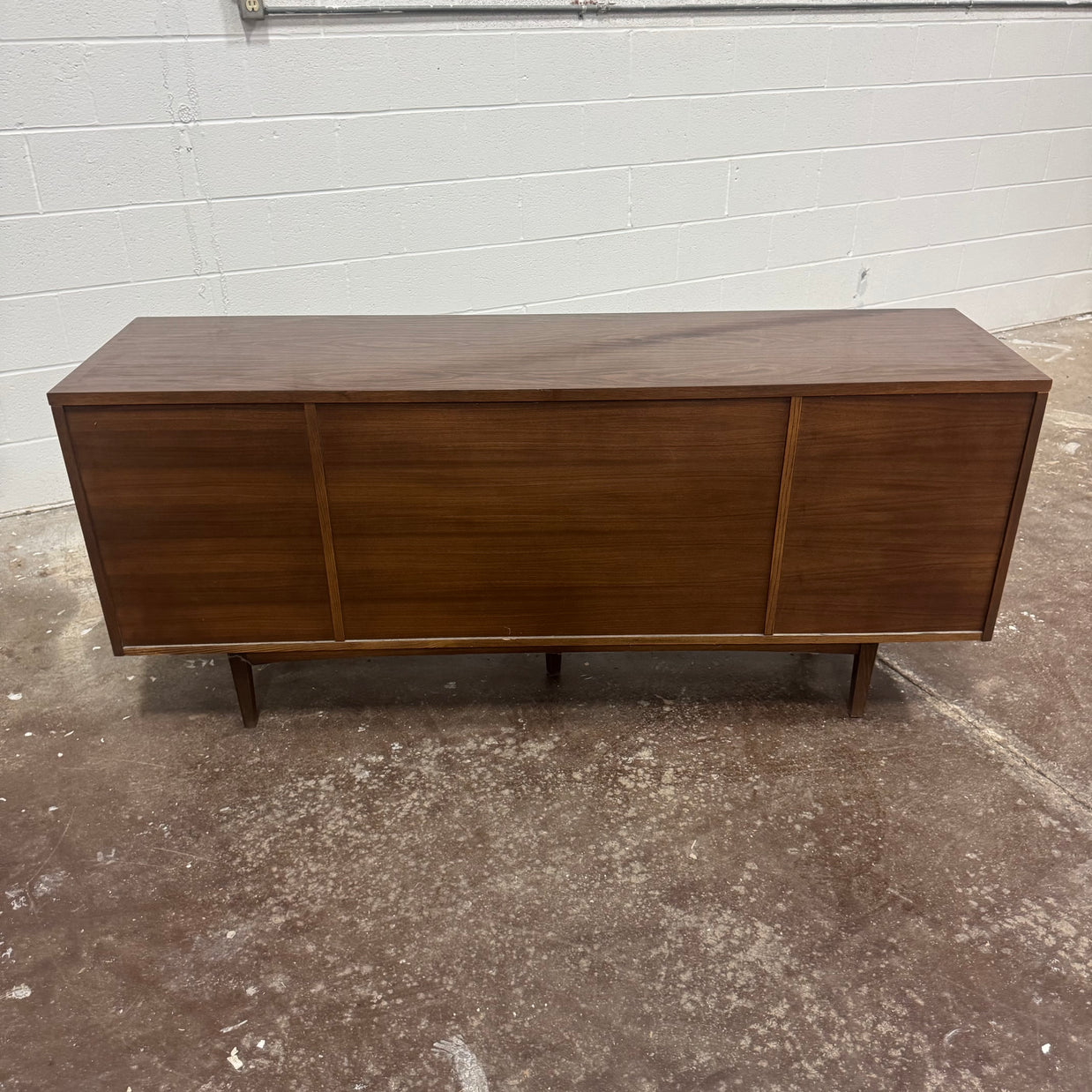 Stanley Midcentury Credenza & Hutch
