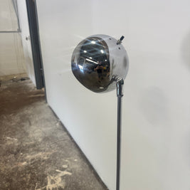 Italian Marble Base Chrome Floor Lamp