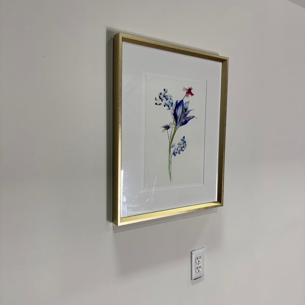 Trobridge London — Stem Flower Study I | Framed Botanical Print