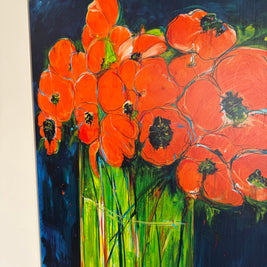 Kelly O'Neal — Still Life with Flowers II | Framed Fine Art Print