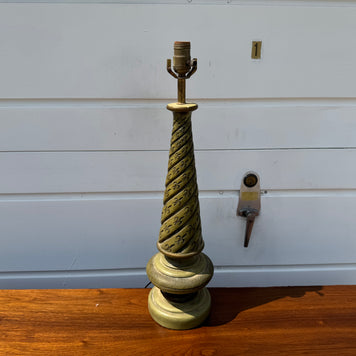 Saint Symbol – Green Table Lamp ✨