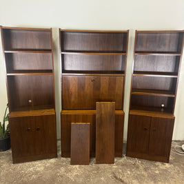 Van Pelt Danish Teak Wall Unit