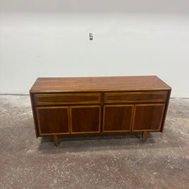 American of Martinsville Walnut Credenza
