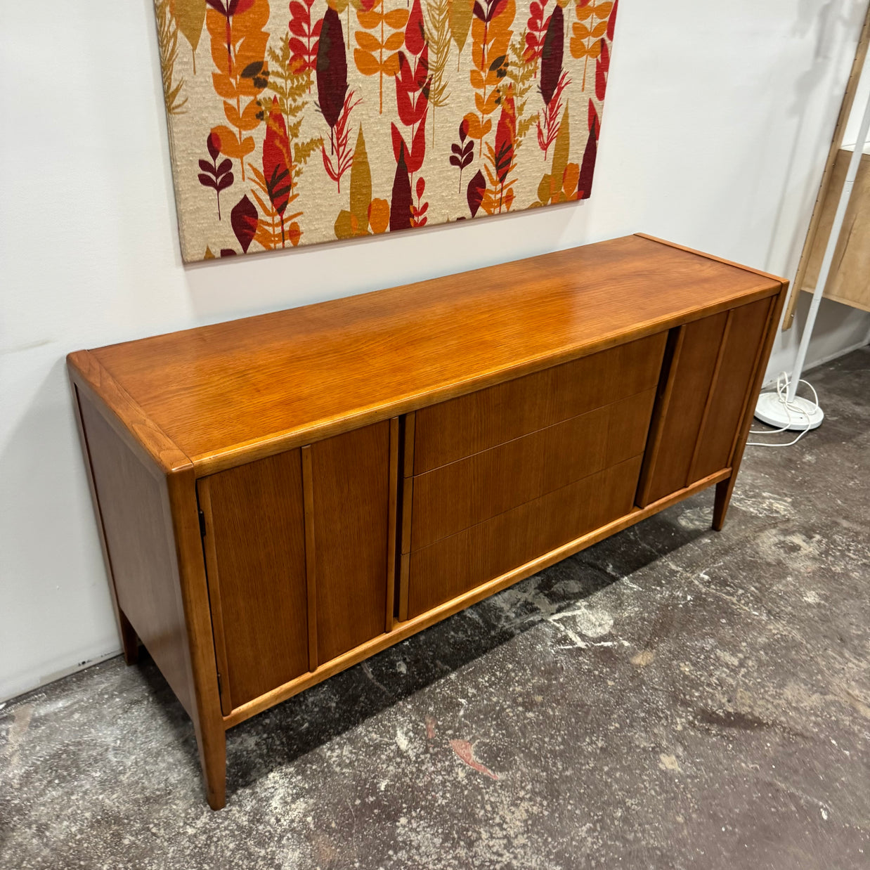Restored Walnut Credenza