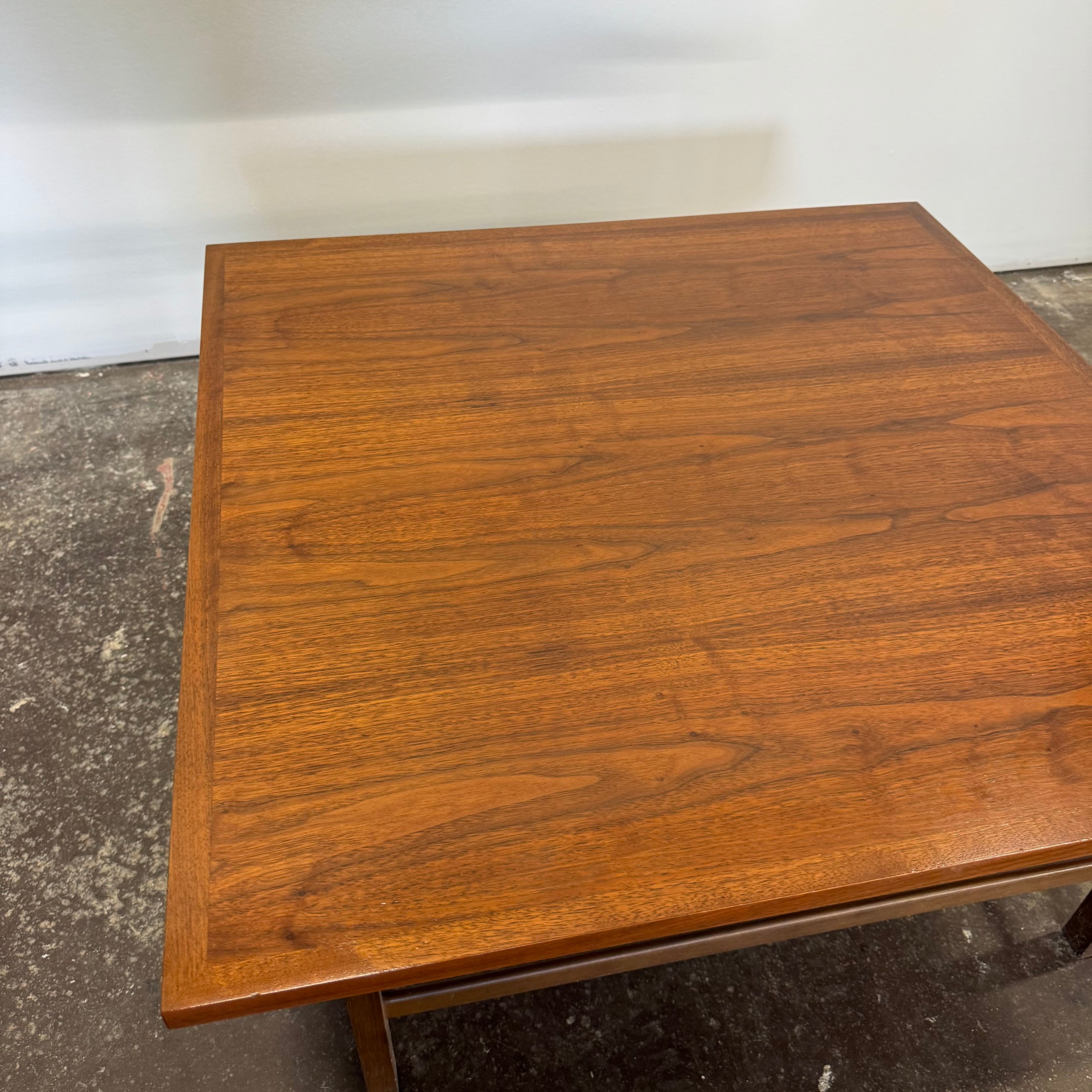 Lane Rhythm Collection Walnut Coffee Table — Square