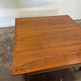 Lane Rhythm Collection Walnut Coffee Table — Square
