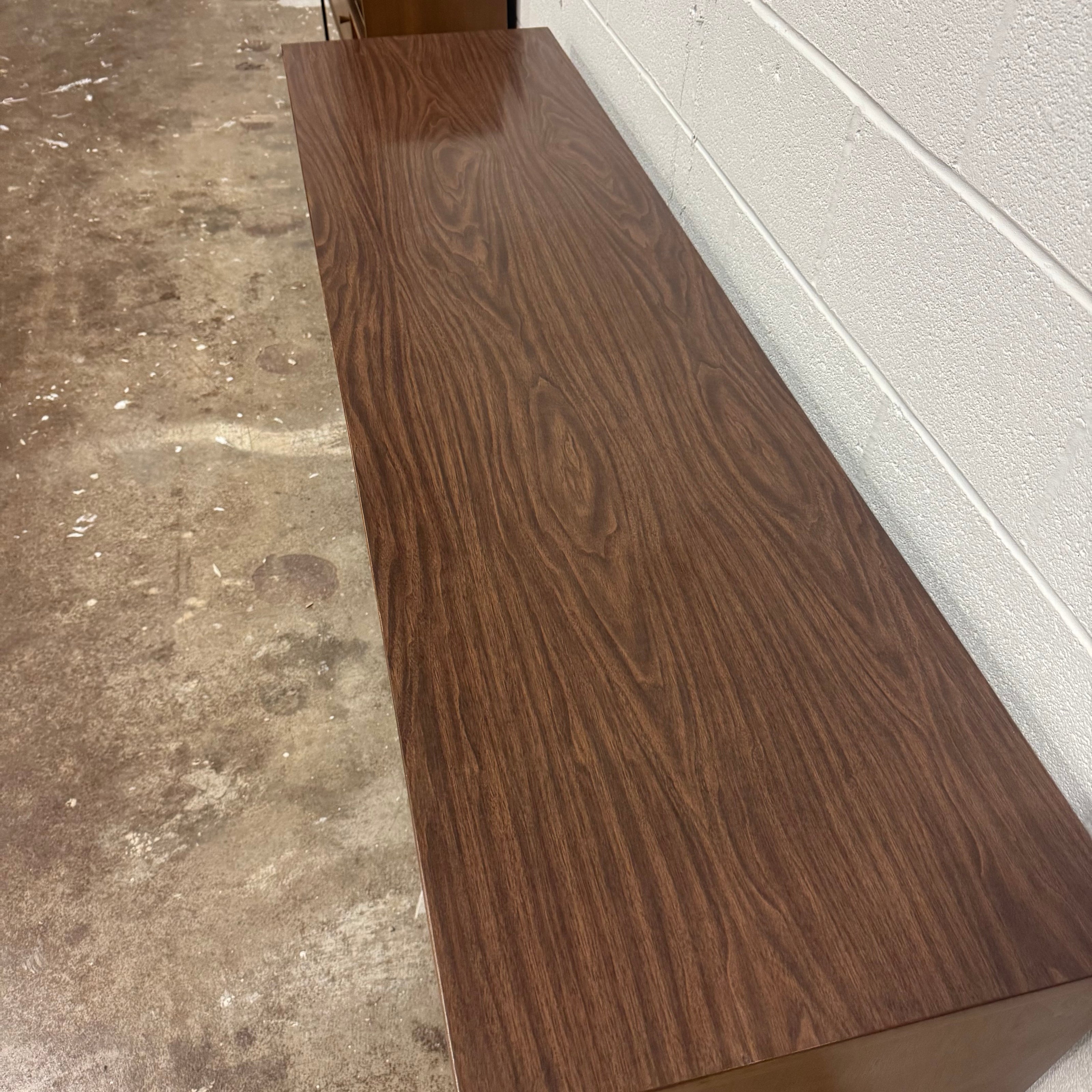 Stanley Midcentury Credenza & Hutch