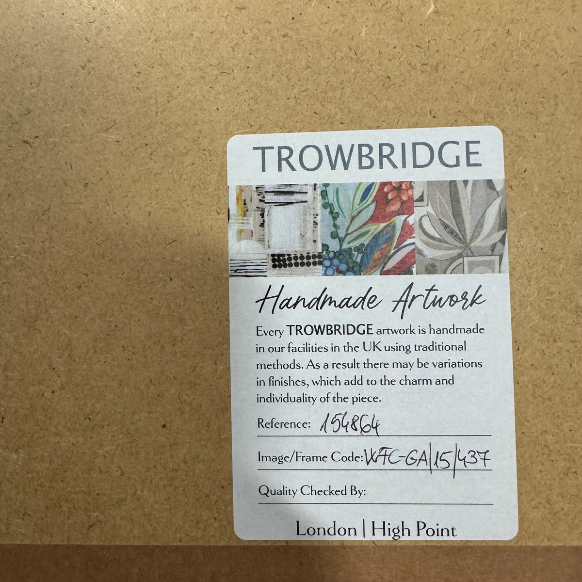 Trobridge London — Stem Flower Study II | Framed Botanical Print