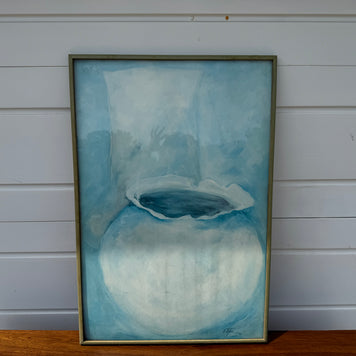 Blue Vase Print – 1986 (Framed Artwork) – 37
