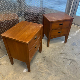 Mid-Century Nightstands – Matching Pair