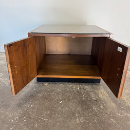 Lane Walnut Square End Table