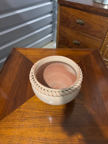 Vintage Clay Planter Bowl