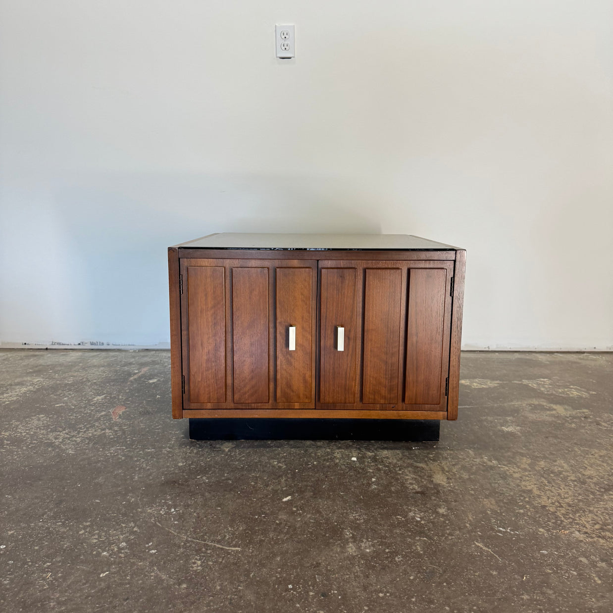Lane Walnut Square End Table
